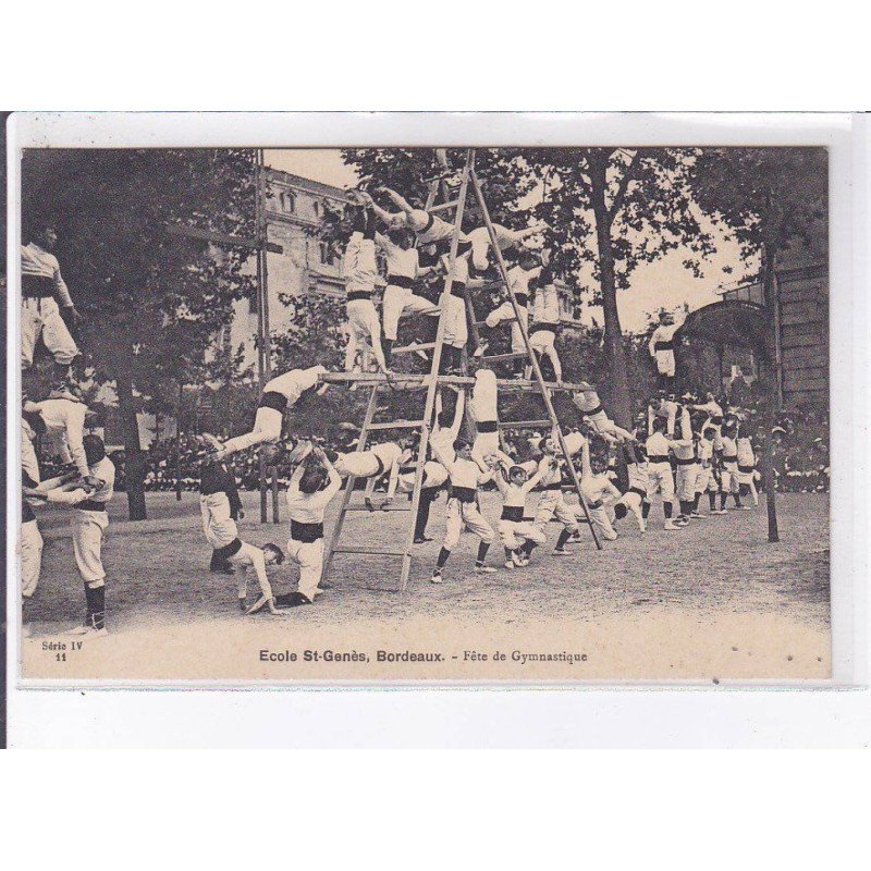 BORDEAUX: école saint-genès, fête de gymnastique - très bon état