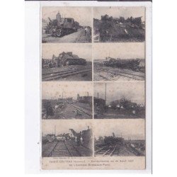 COUTRAS: catastrophe du 24 août 1907 de l'express bordeaux-paris - état