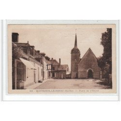 MONTREUIL LE HENRI - Place de l'Eglise - très bon état