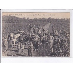 JOUE-lez-TOURS: la borde, retour des vendangeurs - très bon état