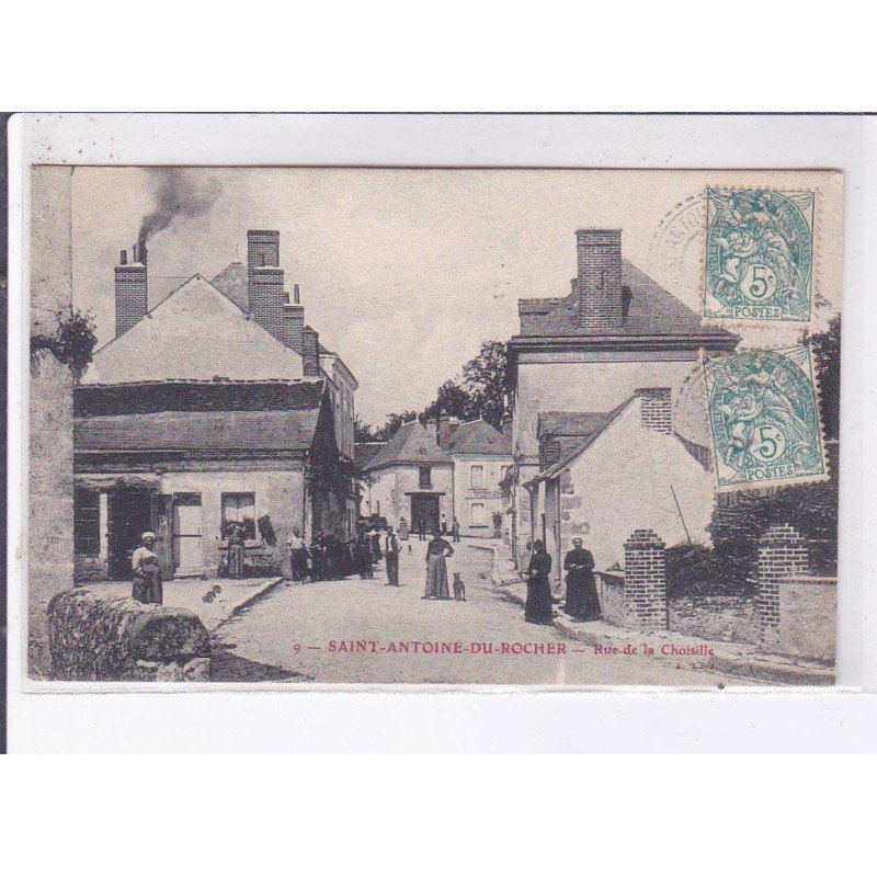 SAINT-ANTOINE-DU-ROCHER: rue de la choisille - très bon état