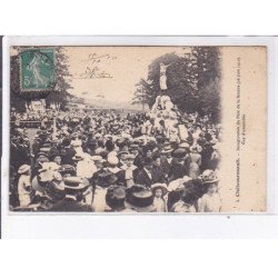 CHATEAURENAULT: inauguration du parc de la source 16 juin 1910, vue d'ensemble - état