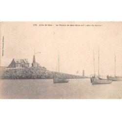 L'ILE DE SEIN - La Pointe de Men Brial et l' " Abri du Marin " - état