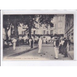 URIAGE-les-BAINS: les jeux de boules - très bon état