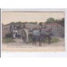 LANDES: attelage landais transportant la résine - très bon état