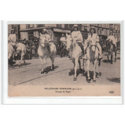 ROUEN - Millénaire Normand (911 - 1911) - Groupe de Pages - très bon état