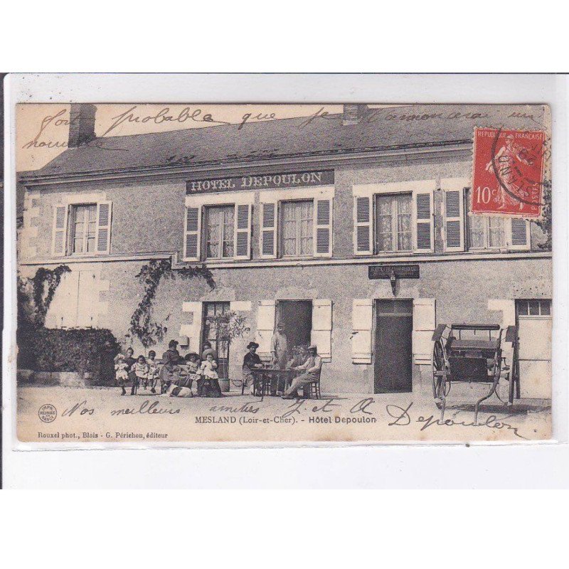 MESLAND: hôtel bepoulon - état