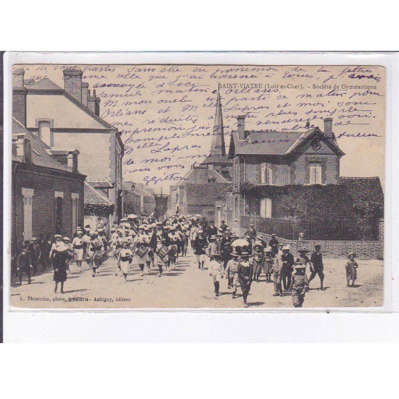 SAINT-VIATRE: société de gymnastique - très bon état