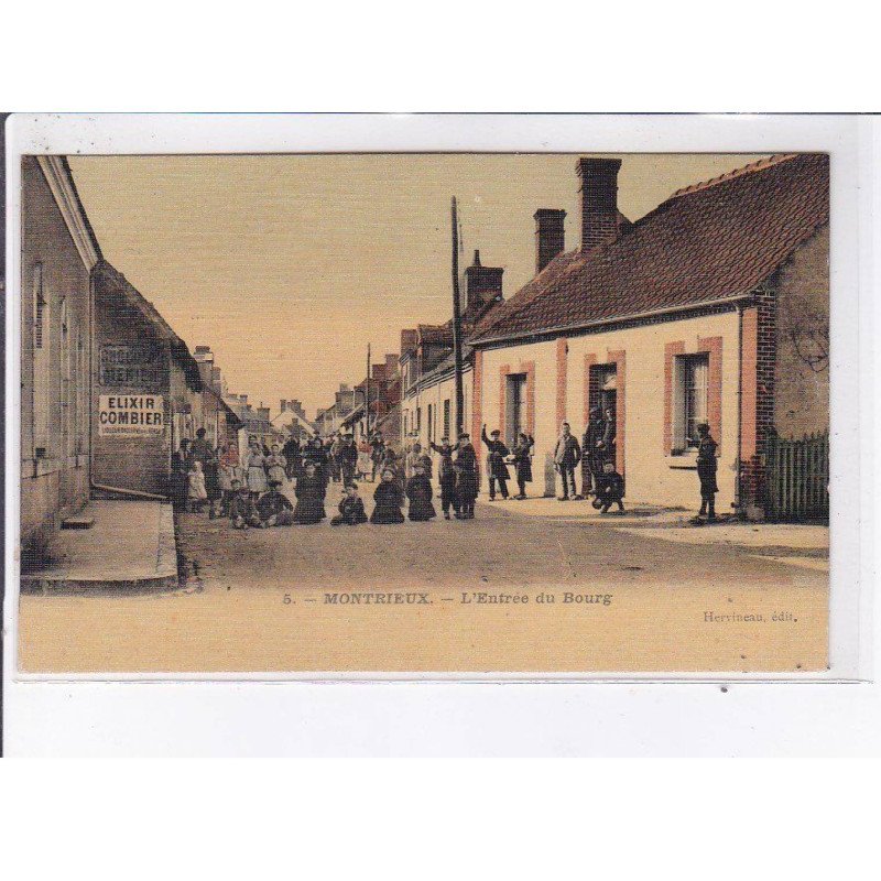 MONTRIEUX: l'entrée du bourg - très bon état