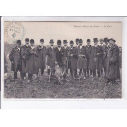 LOIR ET CHER: chasses a  courre du centre, la curée - très bon état