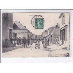 VILLEMARDY: une rue, scène de rue - très bon état
