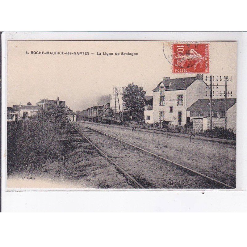 ROCHE-MAURICE-les-NANTES: la ligne de bretagne - très bon état