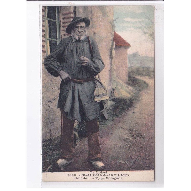 SAINT-AIGNAN-le-JAILLARD: coladan, type solognot - très bon état