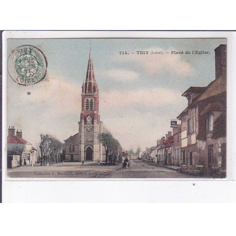 TIGY: place de l'église - état