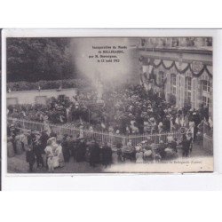 BELLEGARDE: inauguration du musée de bellegarde par M. Desvergnes le 12 août 1912