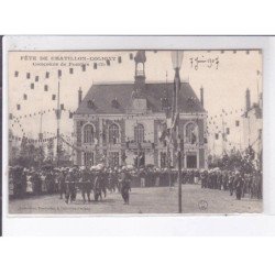 CHATILLON-COLLIGNY: fête, concours de pompes - très bon état