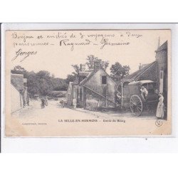 LA SELLE-en-HARMOIS: entrée du bourg - très bon état