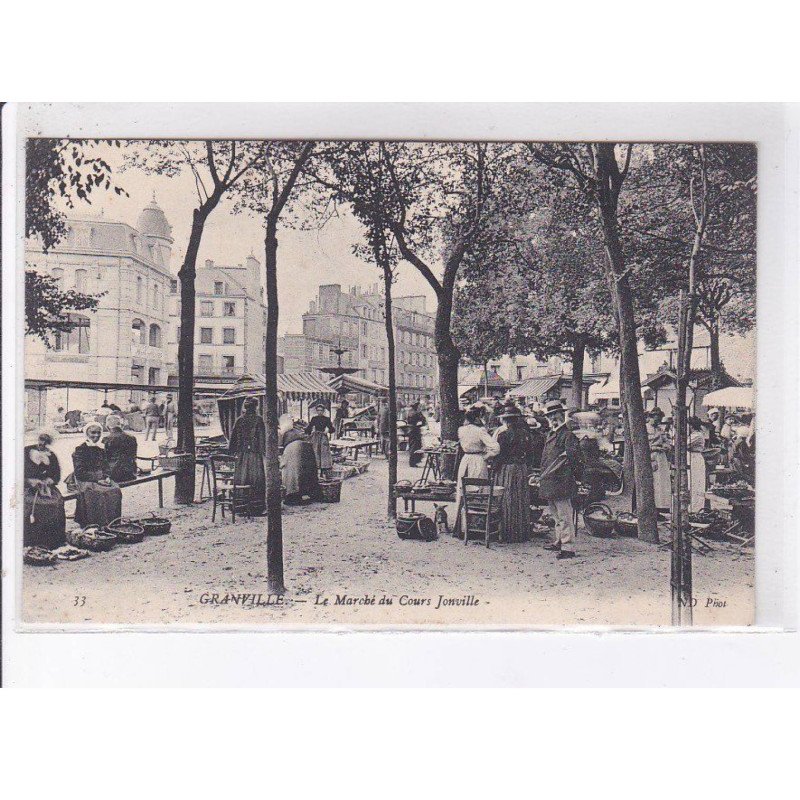 GRANVILLE: le marché du cours jonville - très bon état
