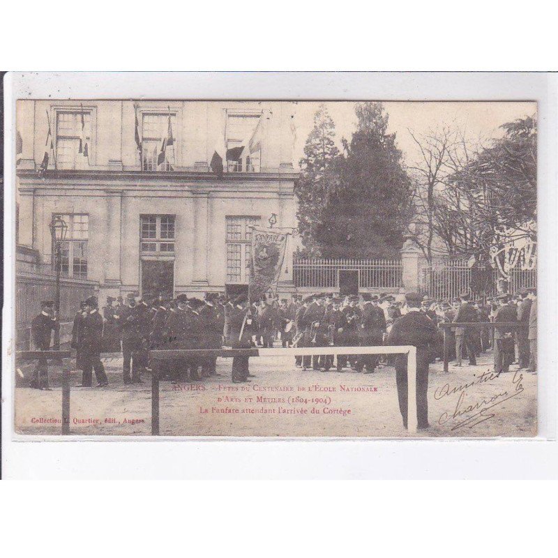 ANGERS: fêtes du centenaire de l'école nationale - très bon état