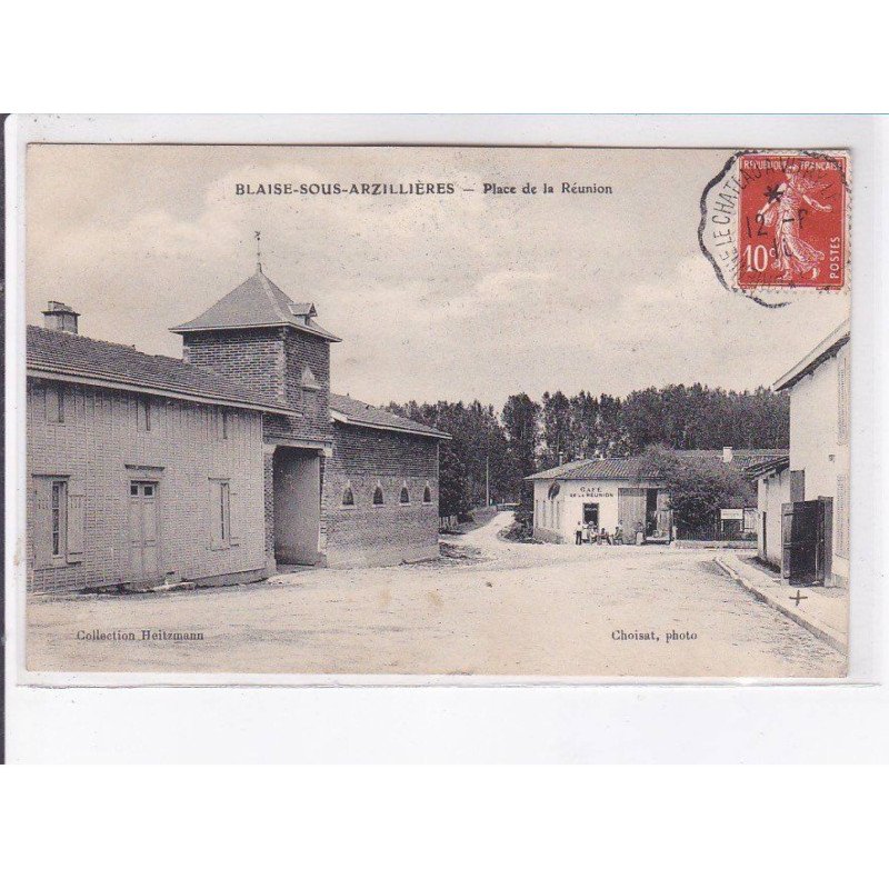 BLAISE-SOUS-ARZILLIERES: place de la réunion - état