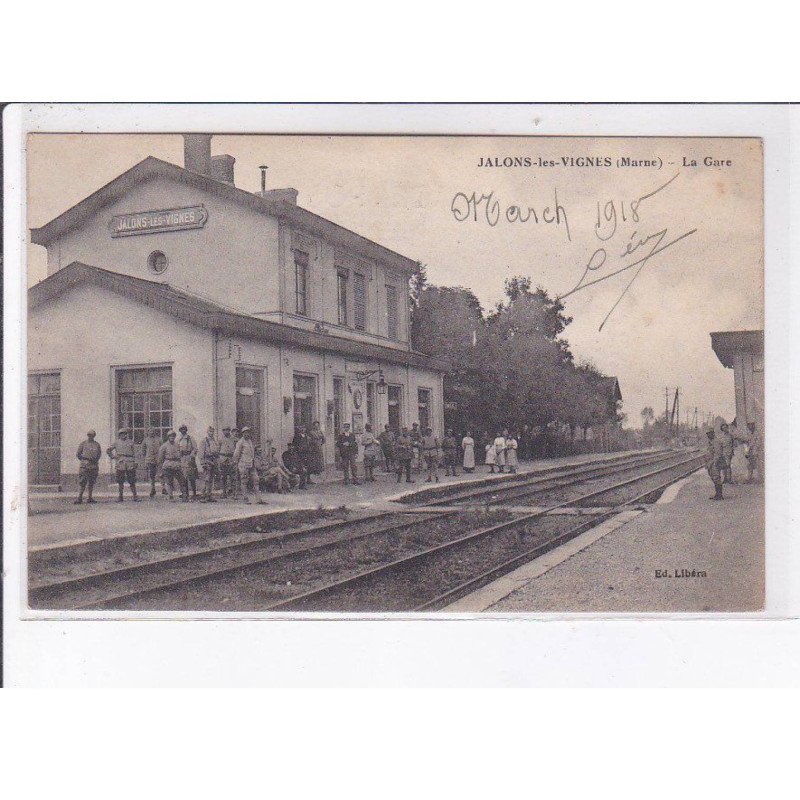 JALONS-les-VIGNES: la gare - très bon état