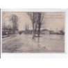 JUVIGNY: inondations janvier 1910, entrée du village, route de châlons - très bon état