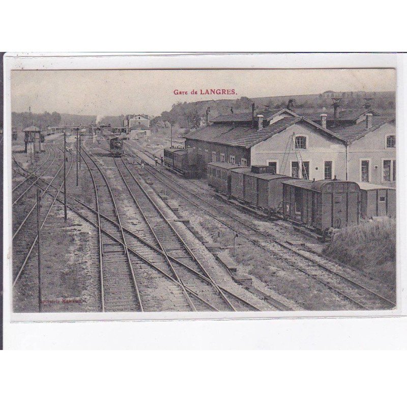 LANGRES: gare - très bon état