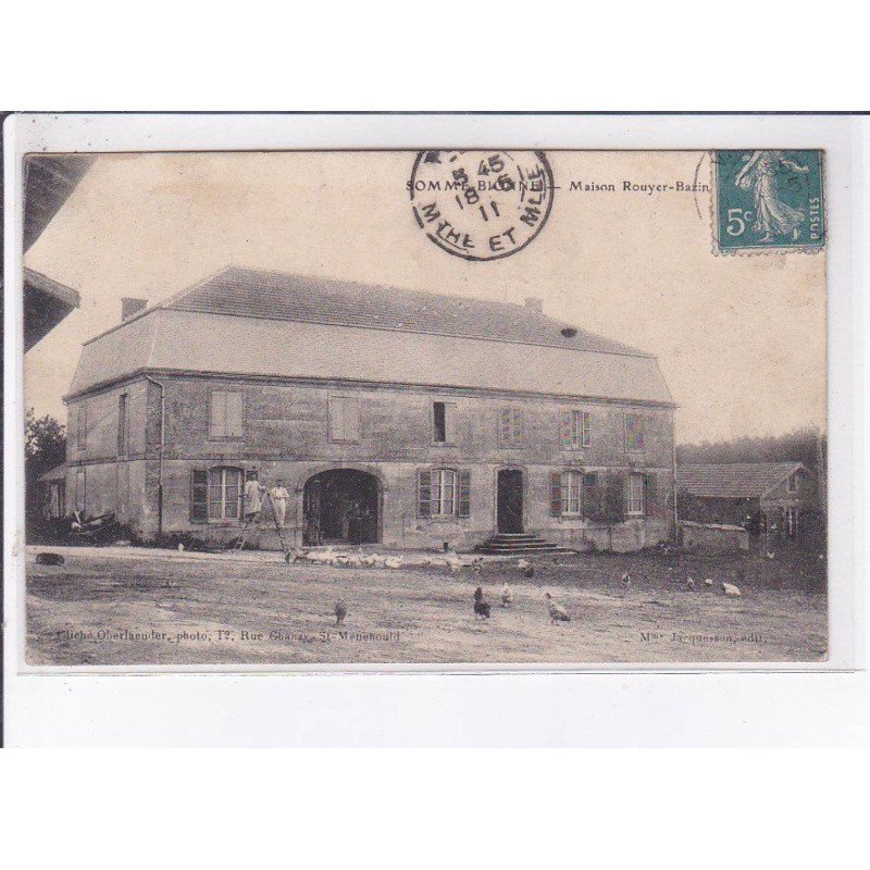 SOMME-BIONNE: maison rouyer-bazin - très bon état