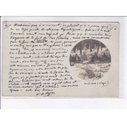 HAUTE MARNE: personnages en forêt - très bon état