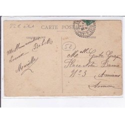 GIEY-sur-AUJON: cavalcade du 2 mars 1913, char de la paix armée - état