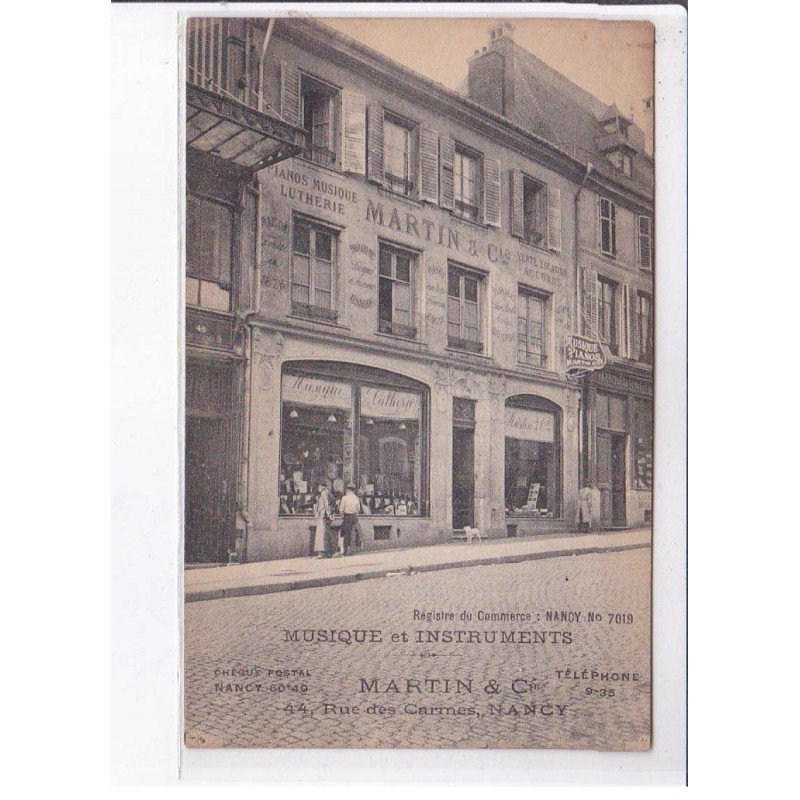 NANCY: musique et instruments Martin et Cie - très bon état