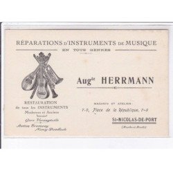SAINT-NICHOLAS-de-PORT: réparation d'instruments de musique Augte Herrmann - très bonétat
