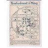 NANCY: bombardement de nancy, carte - très bon état
