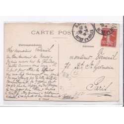 NANCY: bombardement de nancy, carte - très bon état
