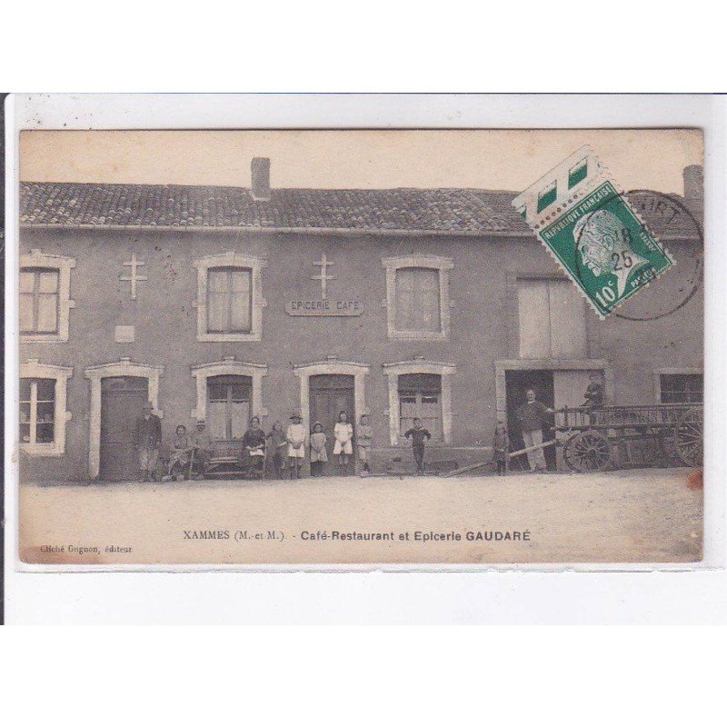 NAMMES: café-restaurant et épicerie Gaudaré - état