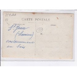 MEUSE: saint-jean, cantonneur en bois - état