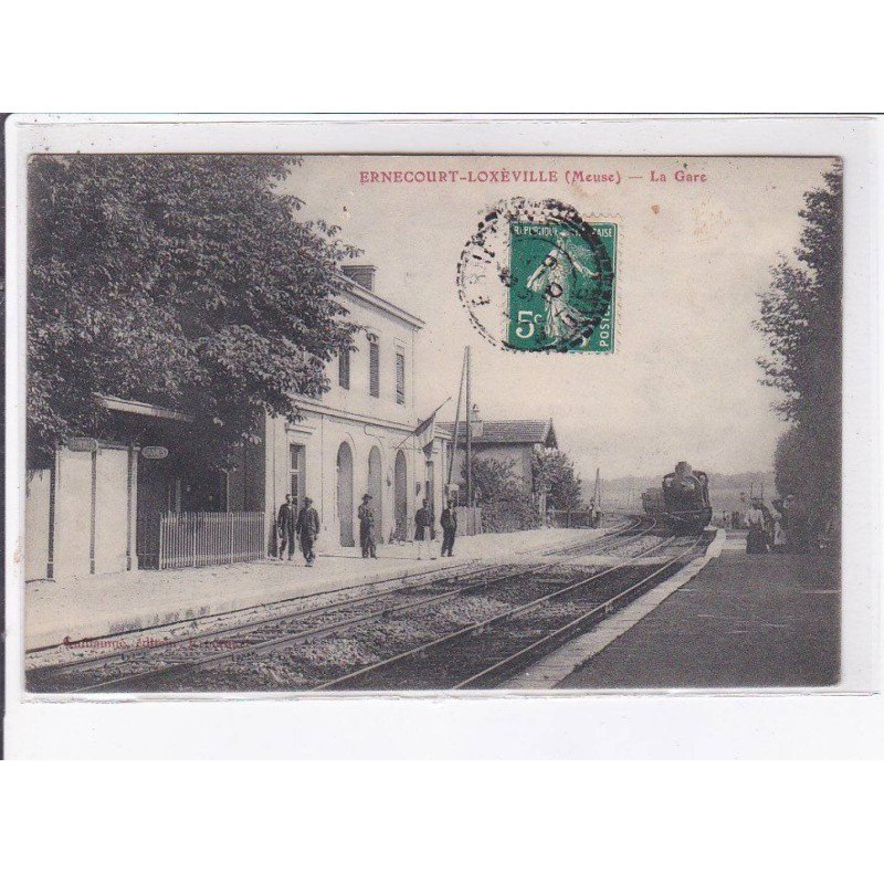 ERNECOURT-LOXEVILLE: la gare - état