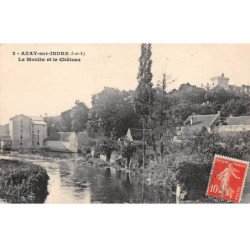 AZAY SUR INDRE - Le Moulin et le Château - très bon état