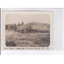 ANCELMONT: 6 photos, ww1, militaire, ruine, aviation - très bon état