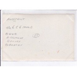 ANCELMONT: 6 photos, ww1, militaire, ruine, aviation - très bon état