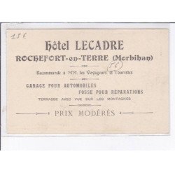 ROCHEFORT-en-TERRE: fumoir de l'hôtel lecadre - très bon état