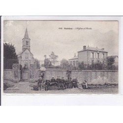 FERTREVE: l'église et l'école - état
