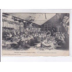 NORD: fabrique de bijouterie achille flinois, vue intérieur d'un atelier de bijouterie - état