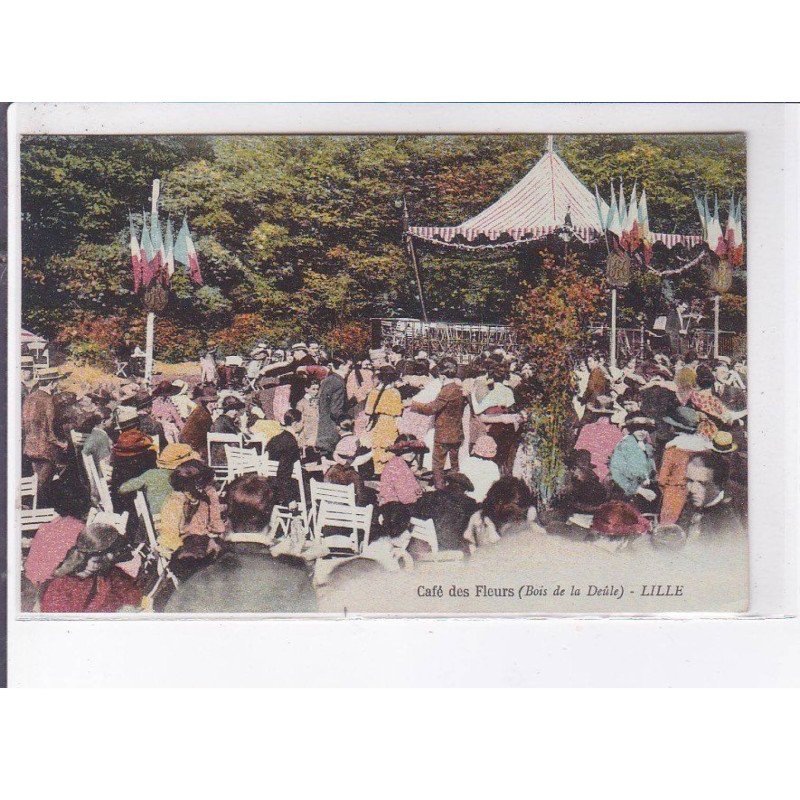 LILLE: café des fleurs (bois de la deûle) - très bon état