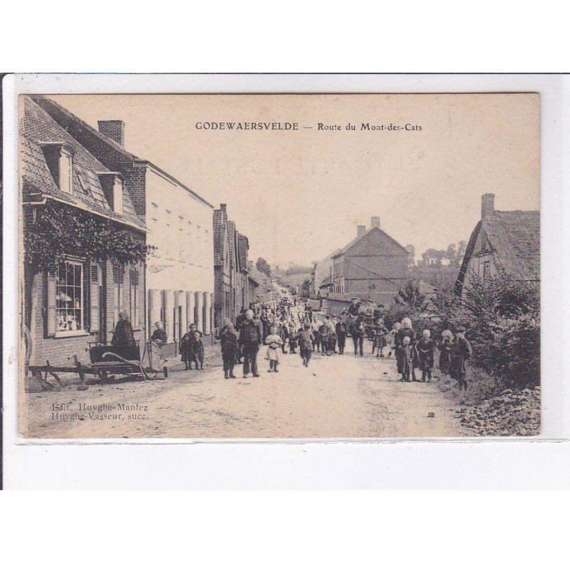 GODEWAERSVELDE: route du mont-des-cats - très bon état