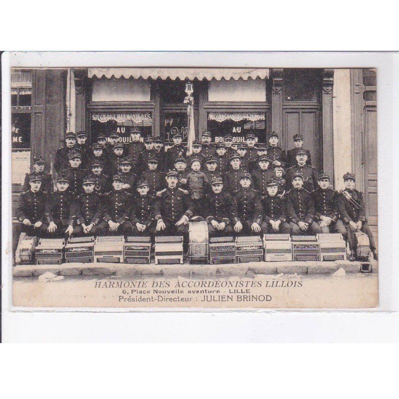 LILLE: harmonie des accordéonistes lillois - très bon état