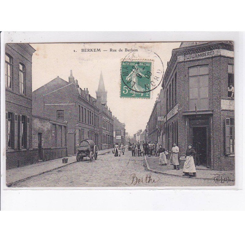BERKEM: rue de berkem - état