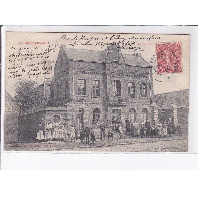 AUBERCHICOURT: la mairie - très bon état