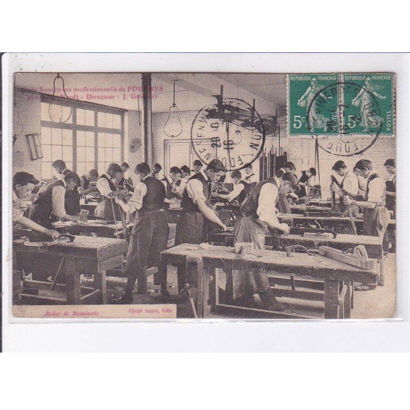 NORD: atelier de menuiserie - état