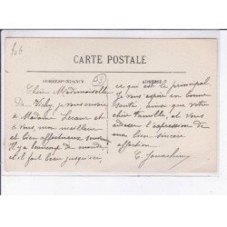 VICHY: maïcon aviateur sur biplan gaudron - très bon état